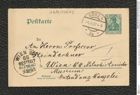Nachlass Franz Steindachner, Postkarte von Otto Thilo an Franz Steindachner (04.10.1907), Inv.Nr. 538.03, Seite 1